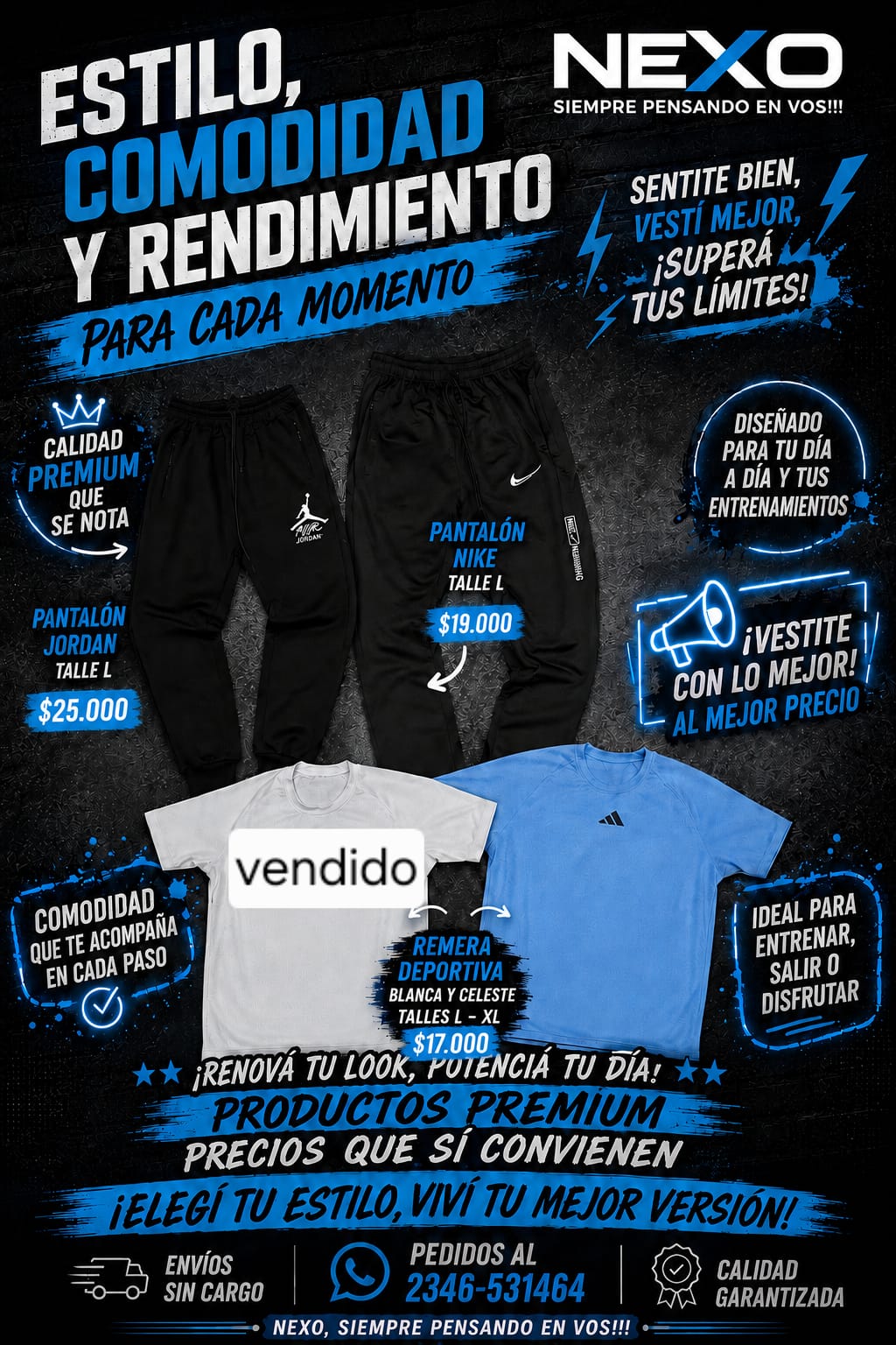 Pantalon y Remera